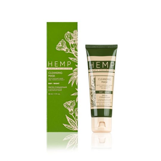Маска очищающая для глубокого очищения жирной кожи HEMP, 50 мл