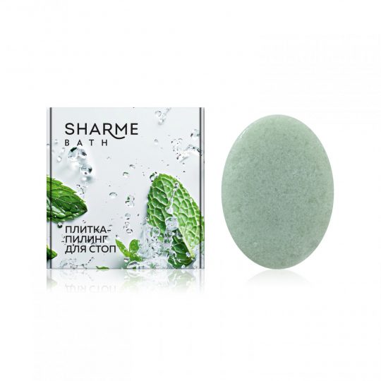 Плитка-пилинг для стоп Sharme Bath, 85 г